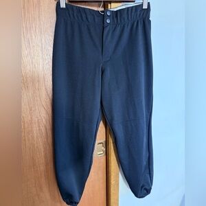 Intensity black softball pants women’s medium